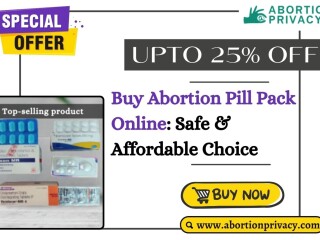 Buy Abortion Pill Pack Online: Safe & Affordable Choice