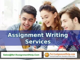 Get The Best Assignment Help At No1AssignmentHelp.Com